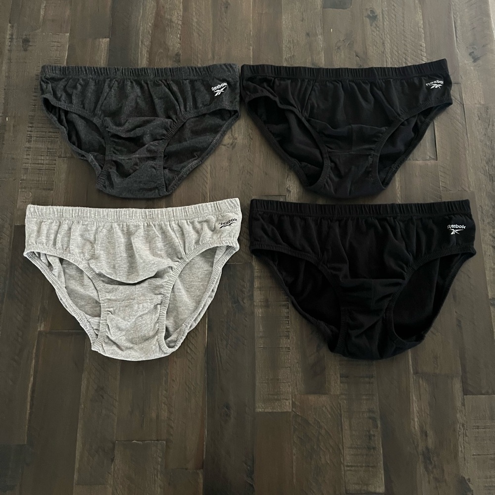 MENS REEBOK LOW RISE SPORT BRIEFS